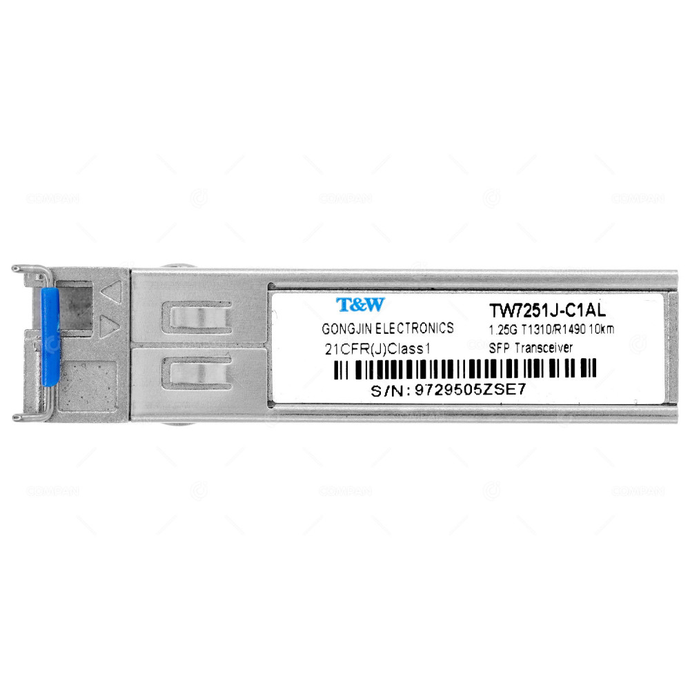 TW7251J-C1AL OPTICAL TRANSCEIVER MODULE 1.25G SFP BIDI 10KM 1310NM/1490NM -